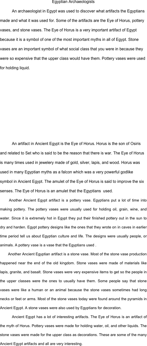 Egyptian Archaeologists An Archaeologist In Egypt Was - Research Paper (593x1389), Png Download