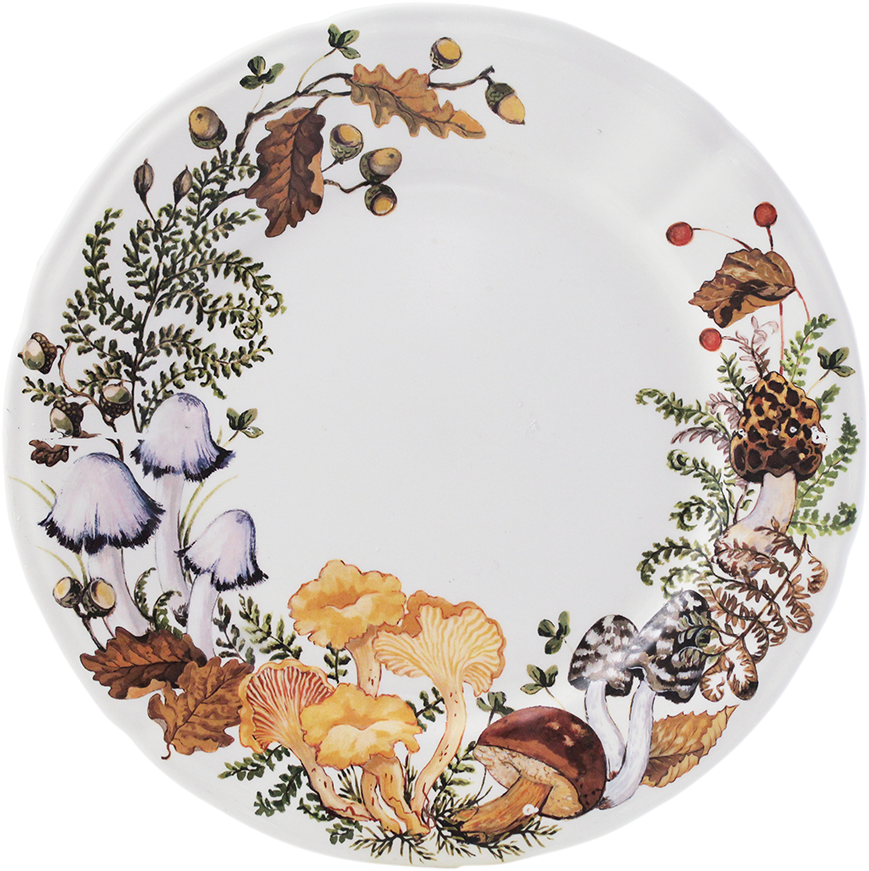 4 Dinner Plates - Gien Chanterelle Dinner Plates Set Of 4 (869x871), Png Download