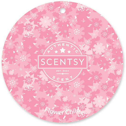 Flower Child Scentsy Scent Circle (600x600), Png Download