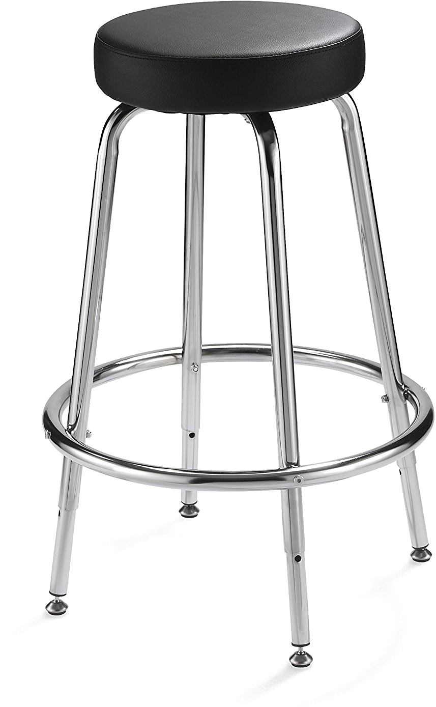 Stool Png Photos - Alvin Ssas Alvin Spacesaver Adjustable-height Stool (926x1500), Png Download