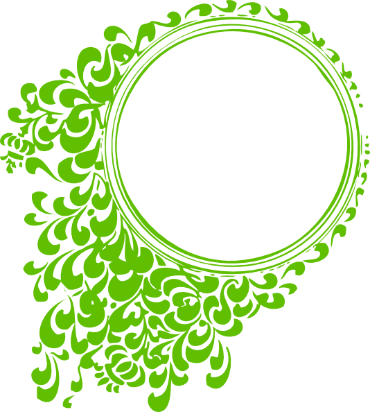 Circle Border Design Png (534x594), Png Download