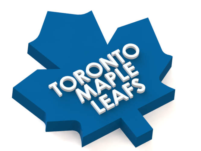 Toronto Maple Leafs Logo 3d Print - Toronto Maple Leafs (667x500), Png Download