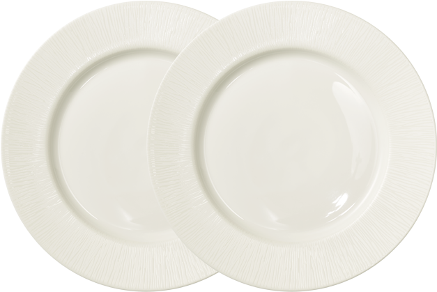 27cm Dinner Plate 2-pc - Ceramic (650x475), Png Download