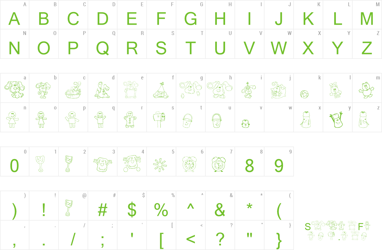 Font Blue's Clues Preview - Don T Click Me Font (1300x850), Png Download