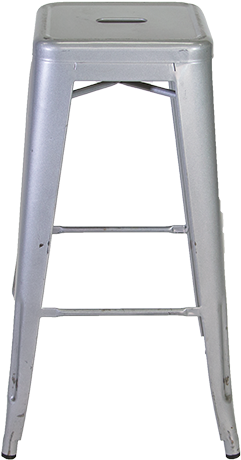 Tolex Light Grey Barstool (900x600), Png Download