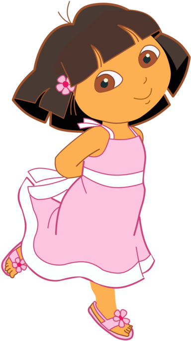 Dora Dance Dress - Dora The Explorer Png (526x800), Png Download