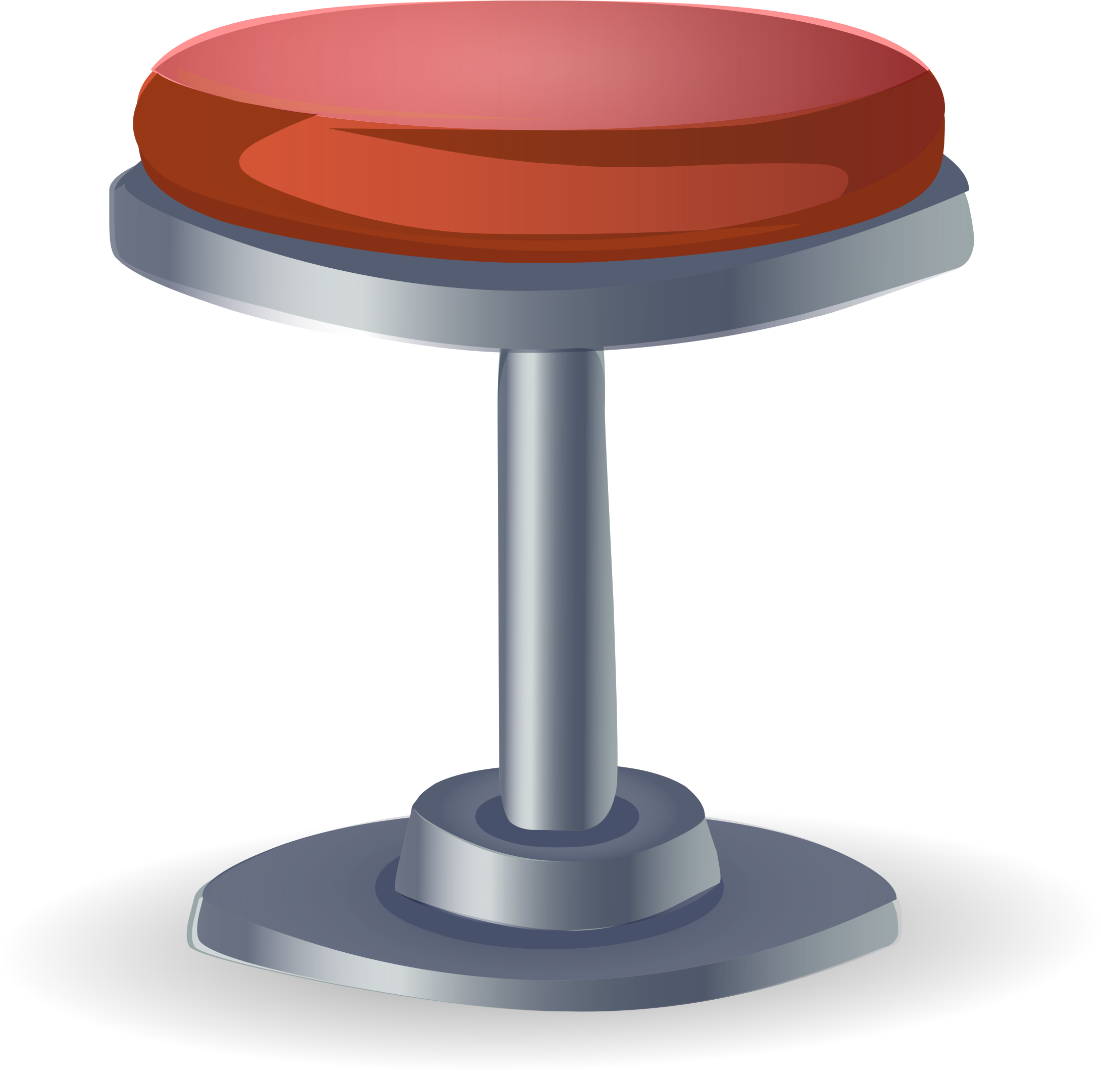 Big Image - Bar Stool Clip Art (2400x2144), Png Download