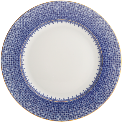 Mottahedeh Blue Lace Tray (650x431), Png Download