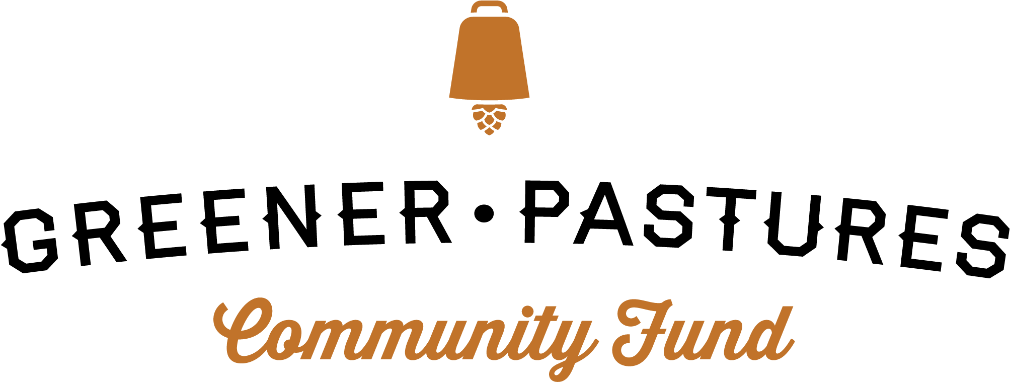 Cowbell Brewing's Greener Pastures Community Fund Logo - Foundation (2400x1154), Png Download