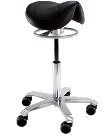 Amazone Balance Saddle Stool - Score Chair Dental (400x500), Png Download