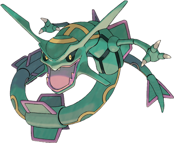 Rayquaza - Pokemon Rayquaza (600x600), Png Download
