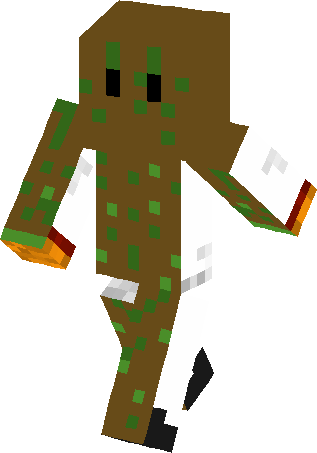 Tree Camo Skin - Minecraft (317x453), Png Download