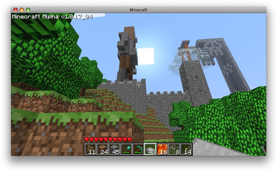 Minecraft Allows Players To Build Constructions Out - Minecraft (934x582), Png Download