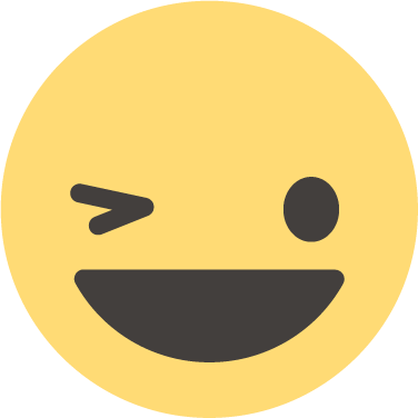 Wink C - Imagenes De Emoji Me Divierte (376x376), Png Download