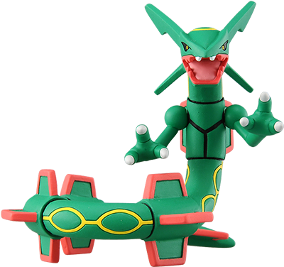 Moncolle Ex Ehp 10 Rayquaza - Takaratomy Hyper Size Hp-04 Official Pokemon X And (430x430), Png Download