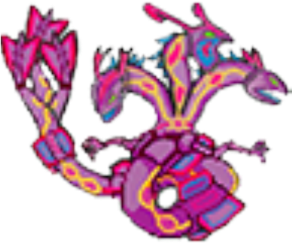Hydraculus Rayquaza - Project Pokemon Hydra Rayquaza (420x420), Png Download
