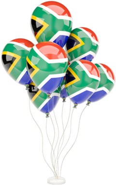 South African Flag Flying Png (640x480), Png Download