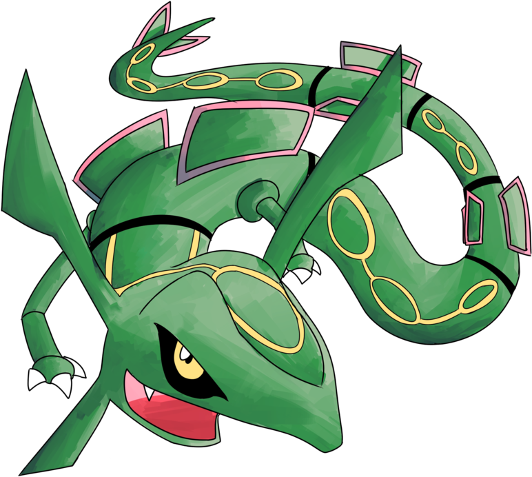 Rayquaza Transparent Chibi Vector Transparent Stock - Illustration (900x780), Png Download