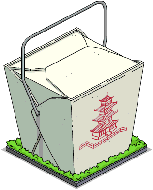 Gianttakeoutbox - Chinese Things Png (316x392), Png Download