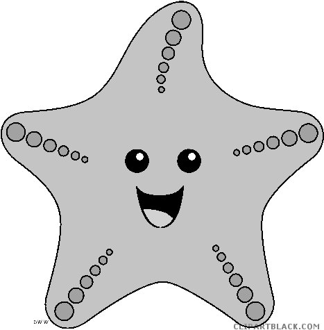 Cute Starfish Clipart For Your App - Finding Nemo Starfish Clipart (471x487), Png Download