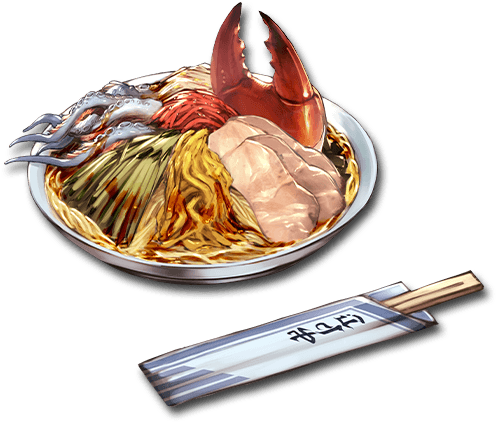 Cold Noodles - Fideo (640x554), Png Download