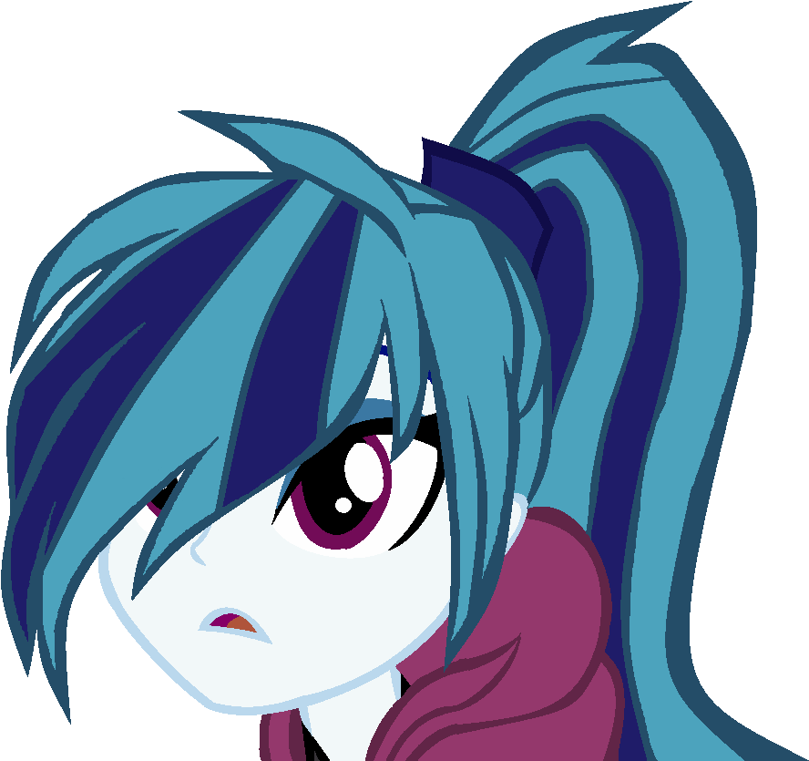 918x854, Alt Hair ) - Blue Hair Equestria Girl (918x854), Png Download