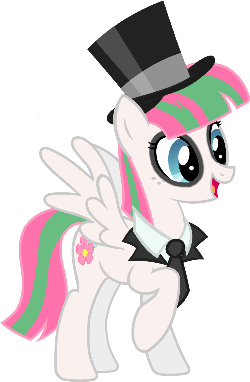 Spitefulrapid, Blossomforth, Clothes, Costume, Happy, - Mlp Picture Blossomforth (1024x1600), Png Download