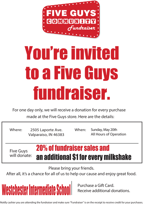 Download Five Guys Poster Full Size PNG Image PNGkit