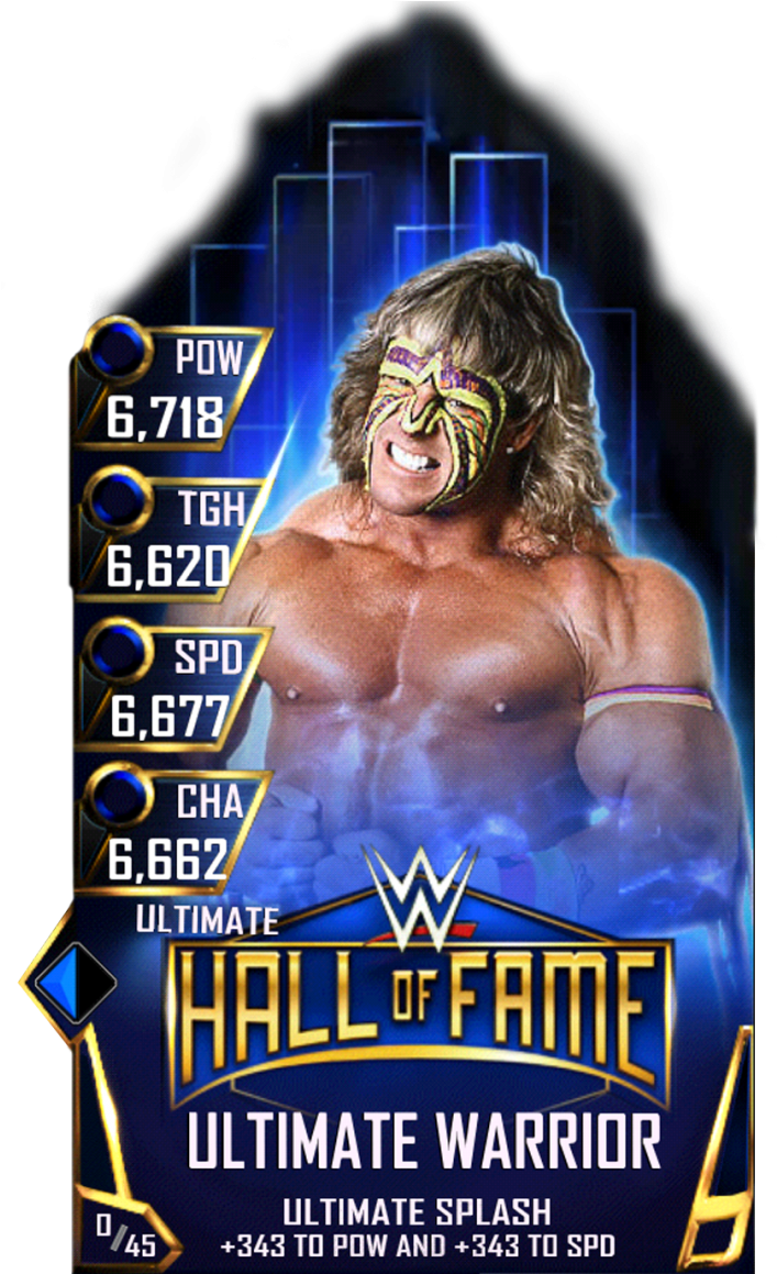 Ultimatewarrior S3 13 Ultimate Halloffame - Hall Of Fame Ric Flair (733x1158), Png Download