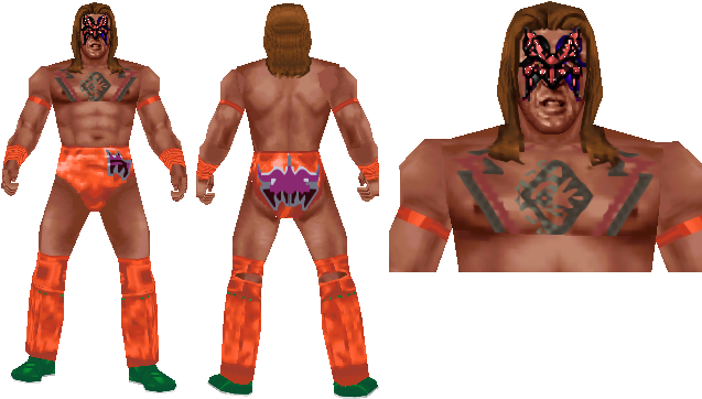 Name Ultimate Warrior Short Name Warrior Height - Barechested (638x374), Png Download