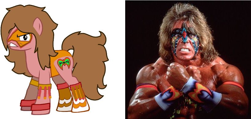 #106262 - Artist - Kuren19, Artist - Kuren247, Comparison, - Ultimate Warrior Destrucity Collection (882x386), Png Download