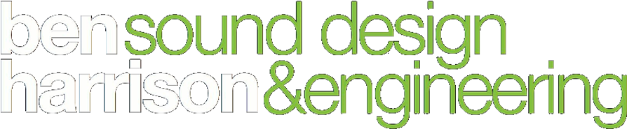 Ben Harrison Sound Design And Engineering (900x200), Png Download