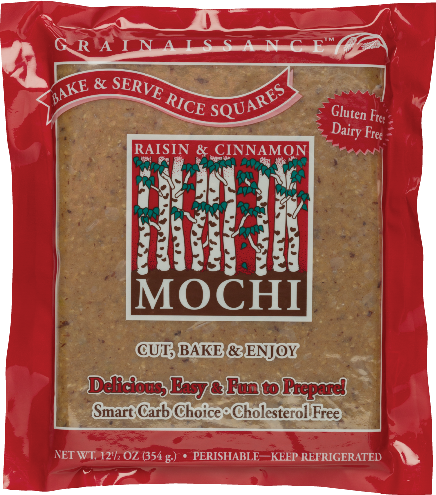 Grainaissance Raisin & Cinnamon Mochi - Grainaissance Mochi (1000x1000), Png Download