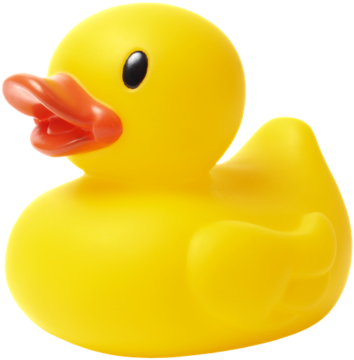 Banner Free Stock Transparent Duck Rubber - Rubber Ducky Transparent Background (550x546), Png Download