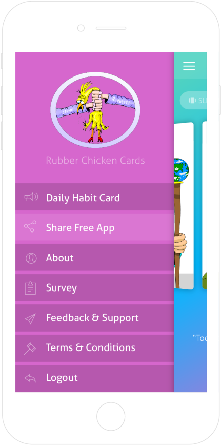 21 Days By Rubber Chicken Cards - Mobile Phone (700x888), Png Download