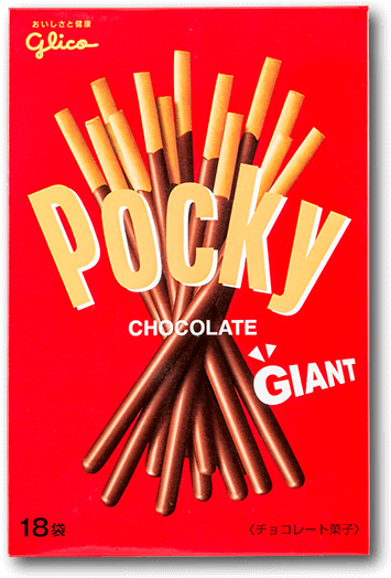Glico Giant Pocky Biscuit Stick - Glico Pocky Giant Strawberry Biscuit Stick 125g (600x600), Png Download