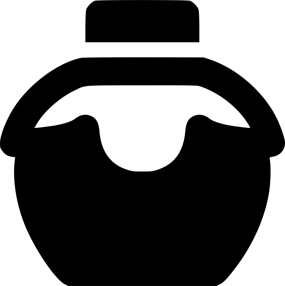 Honey Jar - - Jar (980x982), Png Download