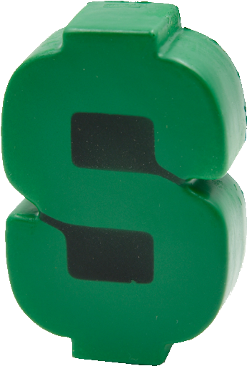 Mcn-005 Dollar Sign - Toy (484x618), Png Download