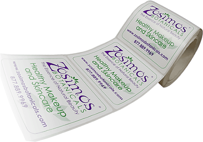 A Roll Of Cheap Labels - Sticker (672x509), Png Download