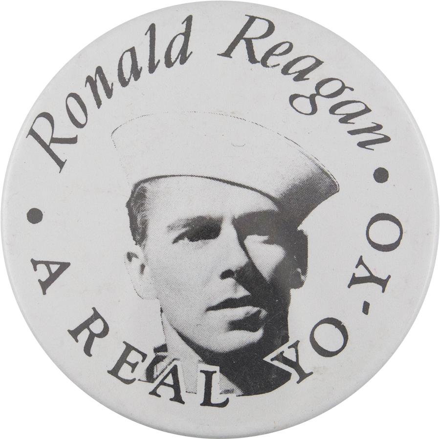 Ronald Reagan A Real Yo-yo - Badge (1000x1002), Png Download