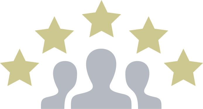 Five Star Photos - 5 Star Rating Icon (694x374), Png Download