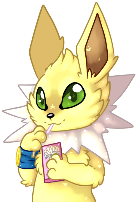 [commission] - Pocky - Cartoon (500x684), Png Download