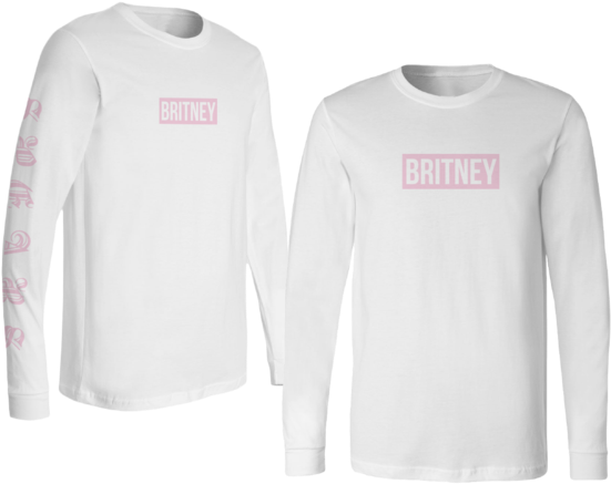 Britney / Spears - Im With Kap Symbol Unisex Long Sleeve (600x600), Png Download