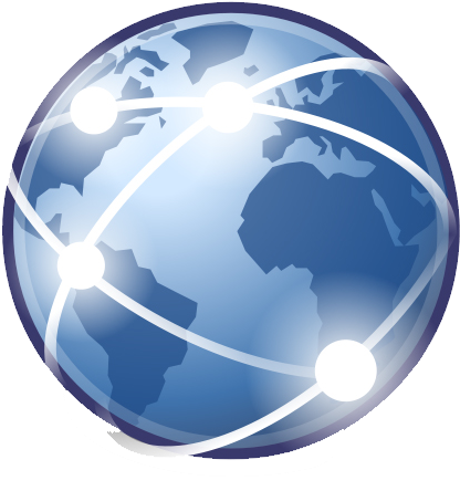 Icon-worldwideweb - Icon Vector World Internet Png (466x458), Png Download