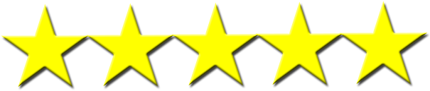 Five Stars For In The Cold Light Of Day - Five Stars Rating Gif (624x198), Png Download