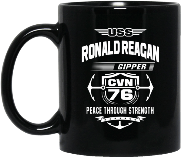Uss Ronald Reagan Cvn-76 Coffee Mugs - Remember When Robocop Shot That Dude (600x600), Png Download