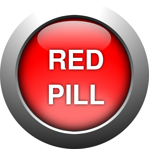 Red , Red-pill - We Are Closed Tomorrow (500x500), Png Download
