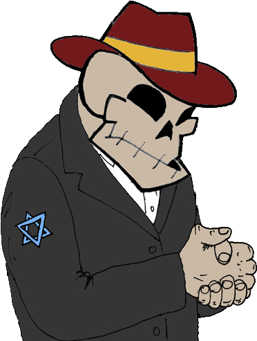 101kib, 400x500, 1491426506762 - Tcr Ghost Jew (400x500), Png Download