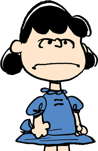 Lucy Van Pelt Grumpy (502x558), Png Download