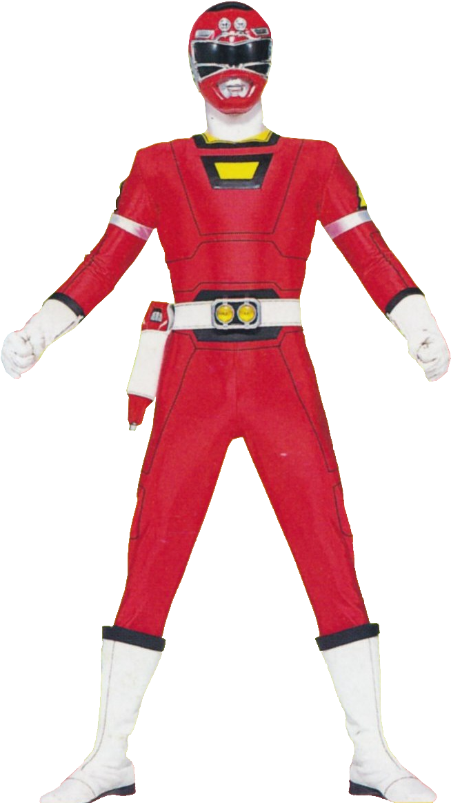 Prt-red - Power Rangers Turbo Disfraz (712x1178), Png Download